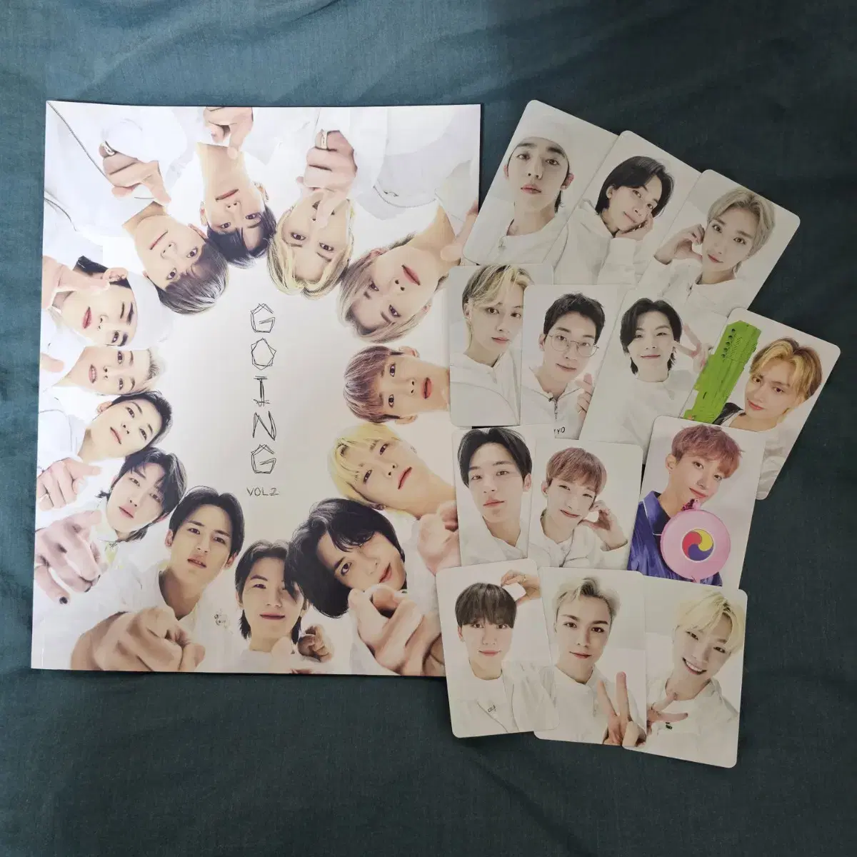 세븐틴 고잉매거진 ver2 잡지