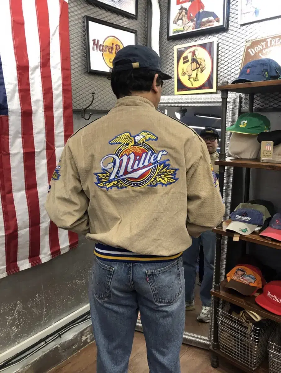 코듀로이 레이싱자켓 Vintage Corduroy Racing Jacke