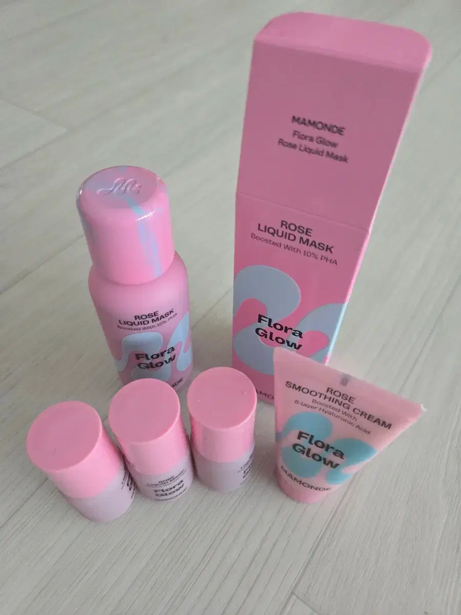 Marmonde Glow Rose Mask + Cream