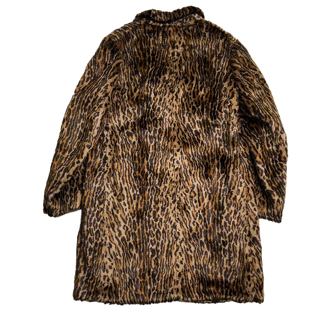 WACKO MARIA LEOPARD FUR COAT 17 FW