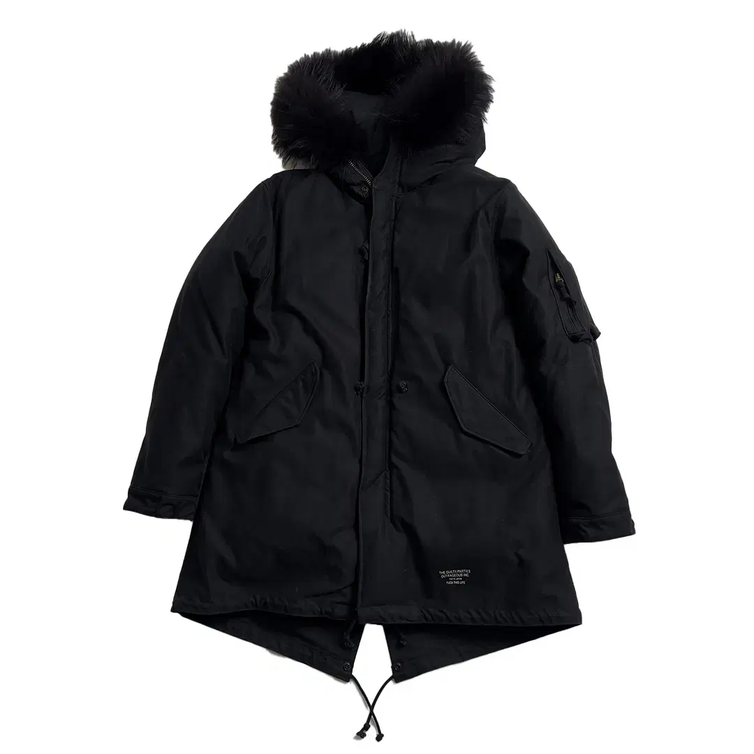 WACKO MARIA MODS COAT BLACK