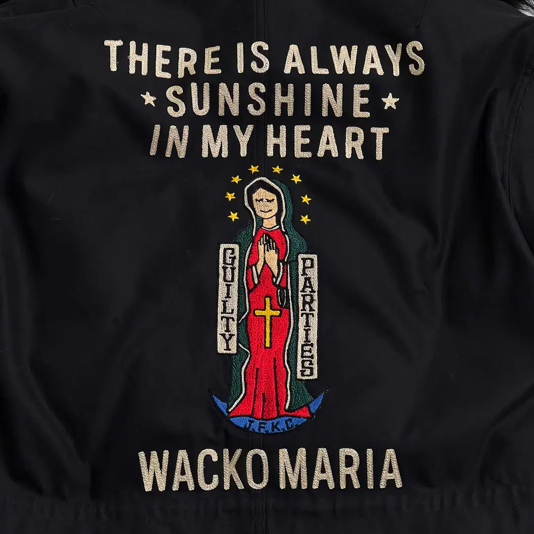 WACKO MARIA MODS COAT BLACK