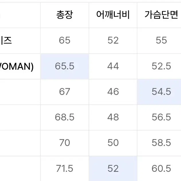 엘무드 화란 니트 애쉬블루 50사이즈 [XL사이즈] 실측사진o