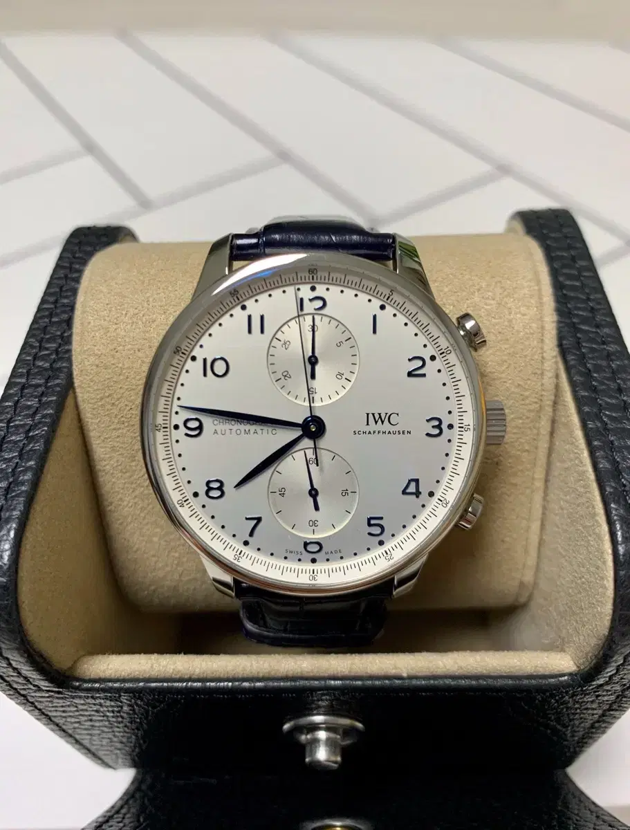 IWC 포르투기저 크로노그래프 IW371605(신형무브먼트)