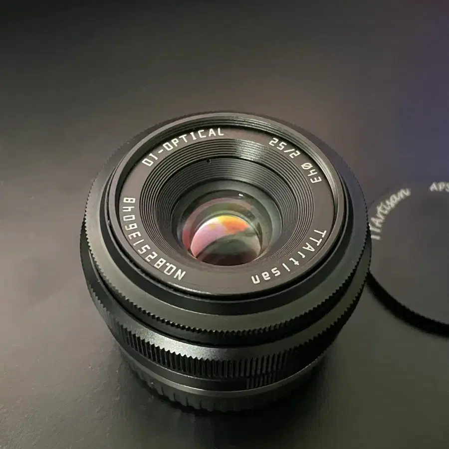 티티아티산 25mm f2 후지 x마운트 수동렌즈