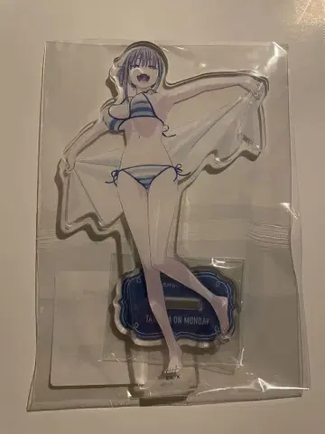 DMM 스크래치 월요일의 똥꼬 아크릴 스탠드 앞머리짱