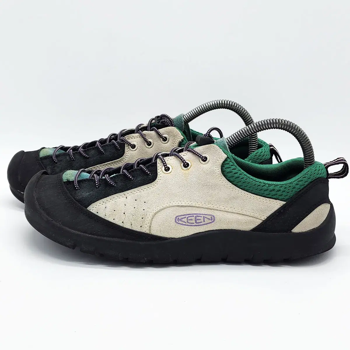 KEEN 재스퍼 락 스니커즈 Taupe Evergreen (255)