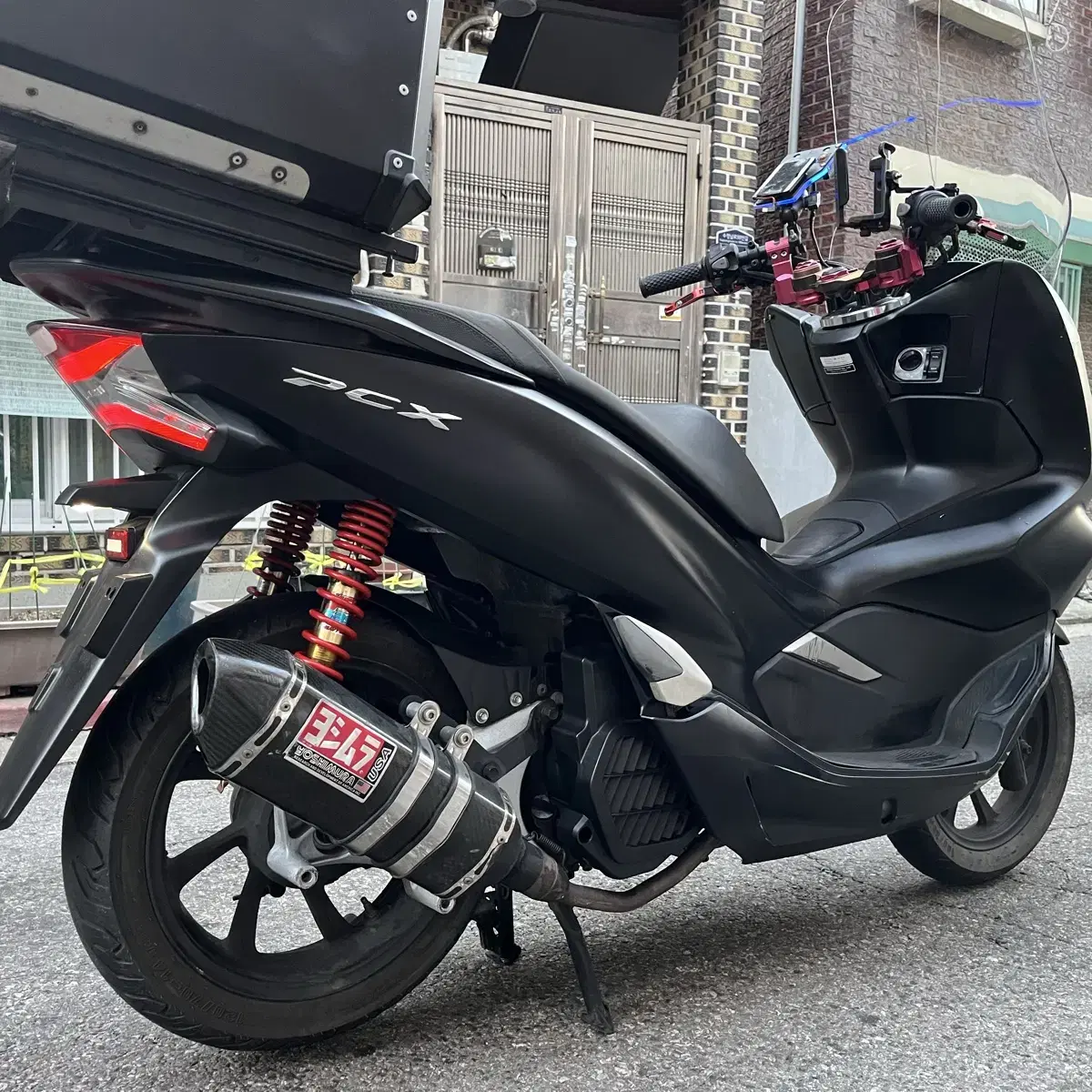 2019 pcx125 요시무라머플러 배달셋팅 150만원