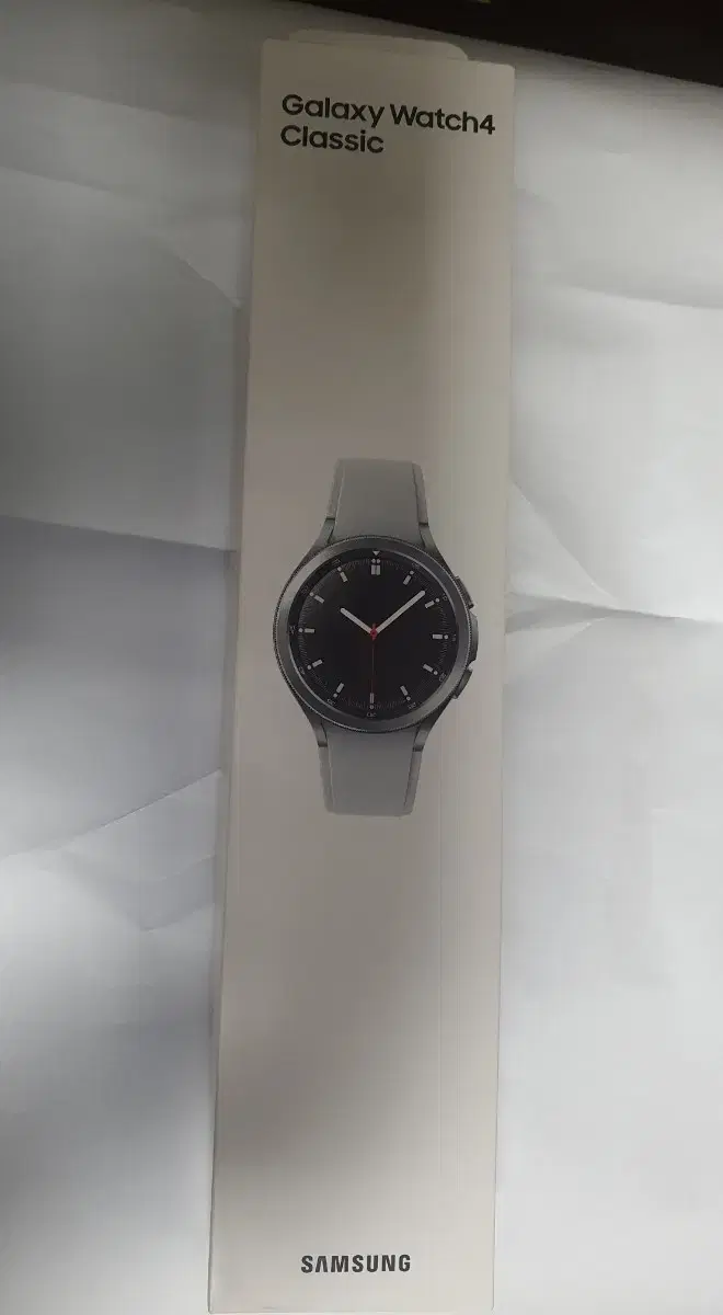 갤럭시 워치4 클래식 46mm 실버 단순개봉 새상품