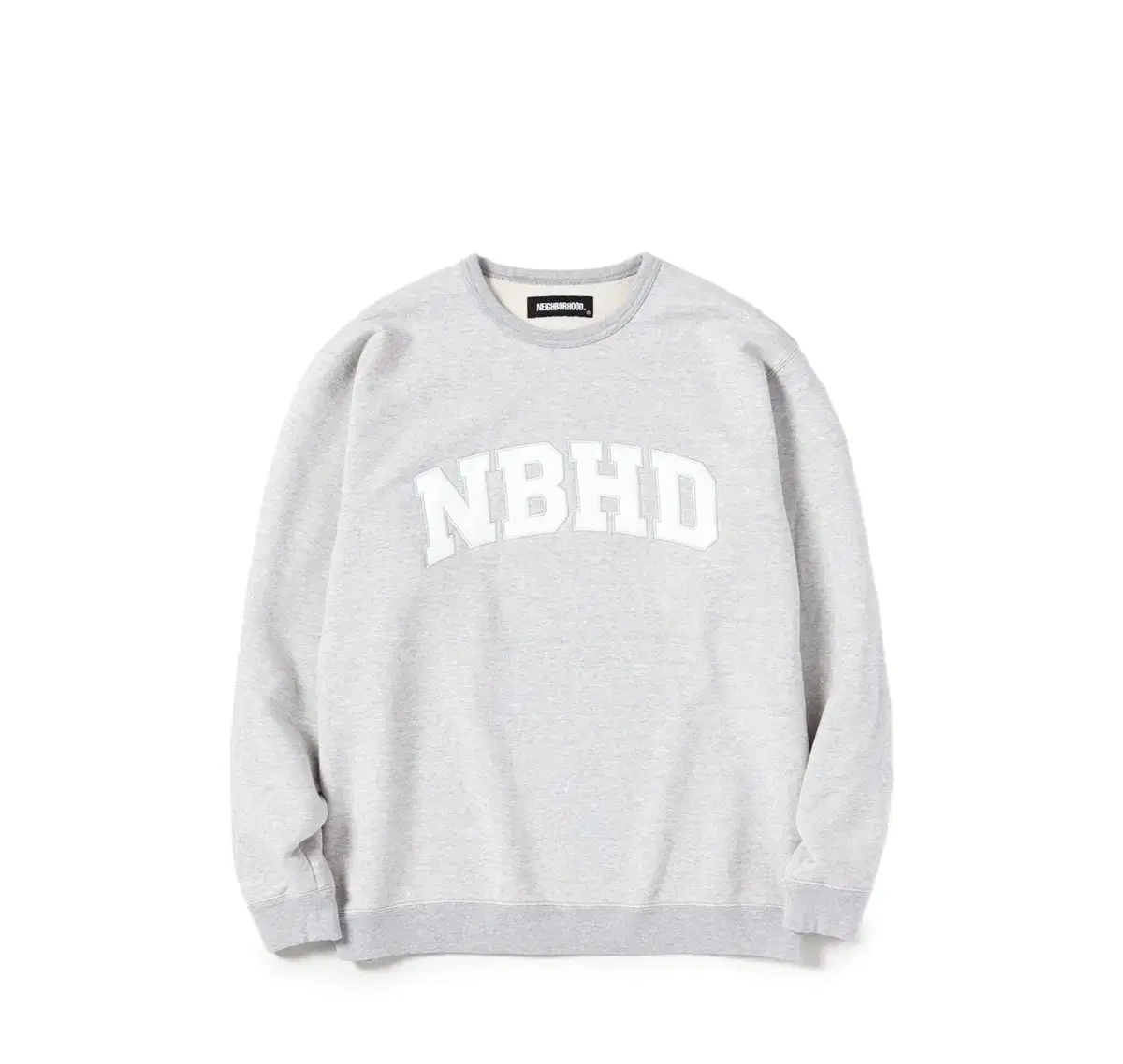 Neighborhood Hooded 21aw Classic Crew Neck Sweat Grey L