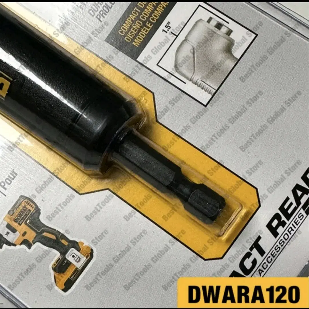 DEWALT 임팩트 준비 MAXFT 직각 자석 부착물