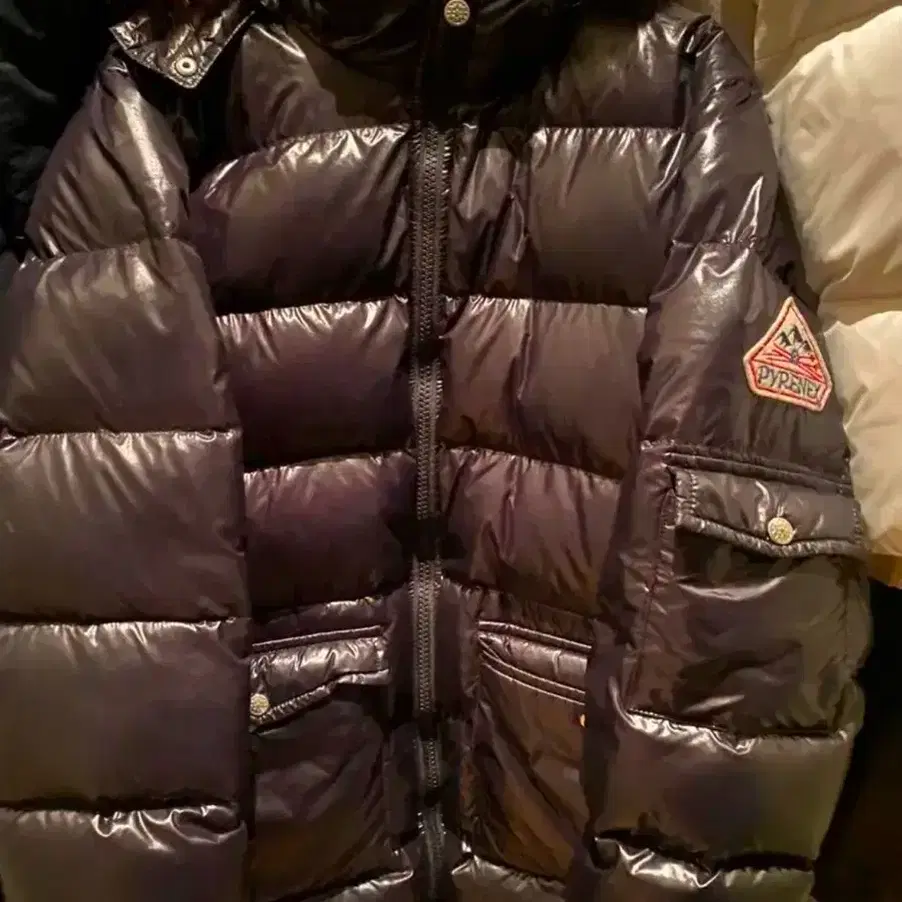 L) 피레넥스 패딩 PYRENEX Aviator Shiny Jacket