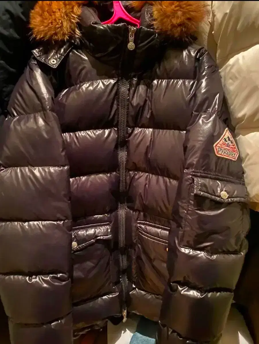 L) 피레넥스 패딩 PYRENEX Aviator Shiny Jacket