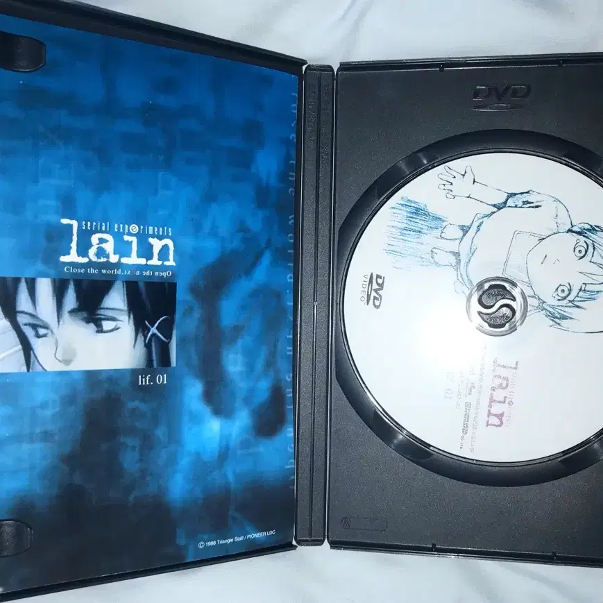 serial experiments lain한국어판 DVD 고전미소녀 미쿠