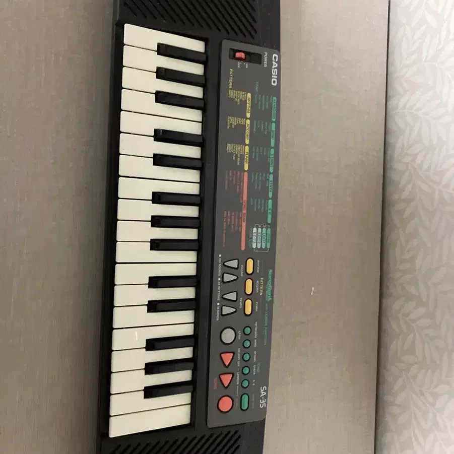 casio sa-35 전자건반