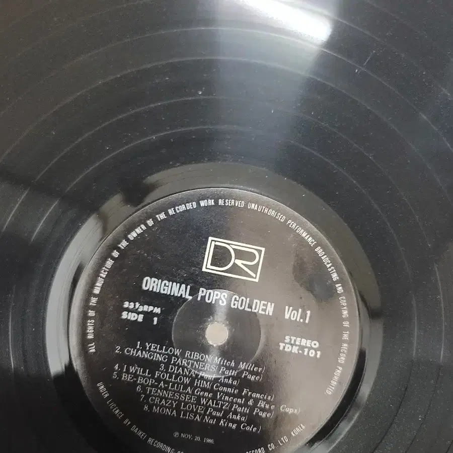 original pops golden lp