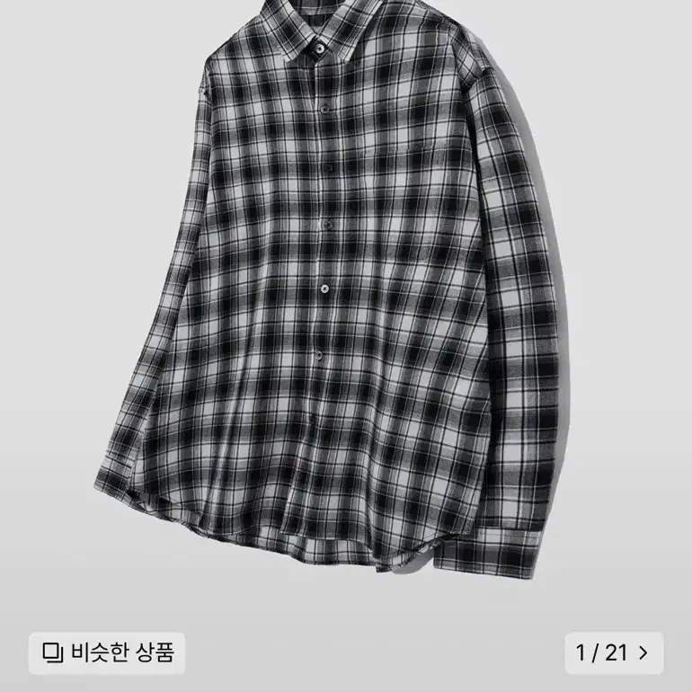 2) 아워스코프 OLIVER Check Shirts (Black) 무신절