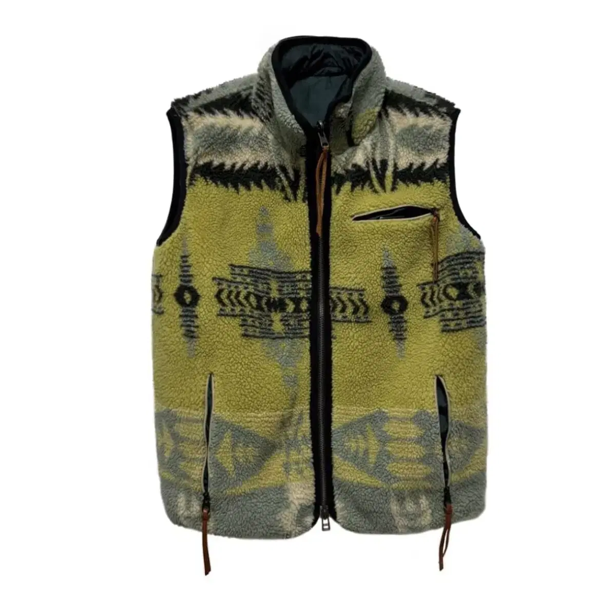 Kapital Fleece Reversible Vest(XS)