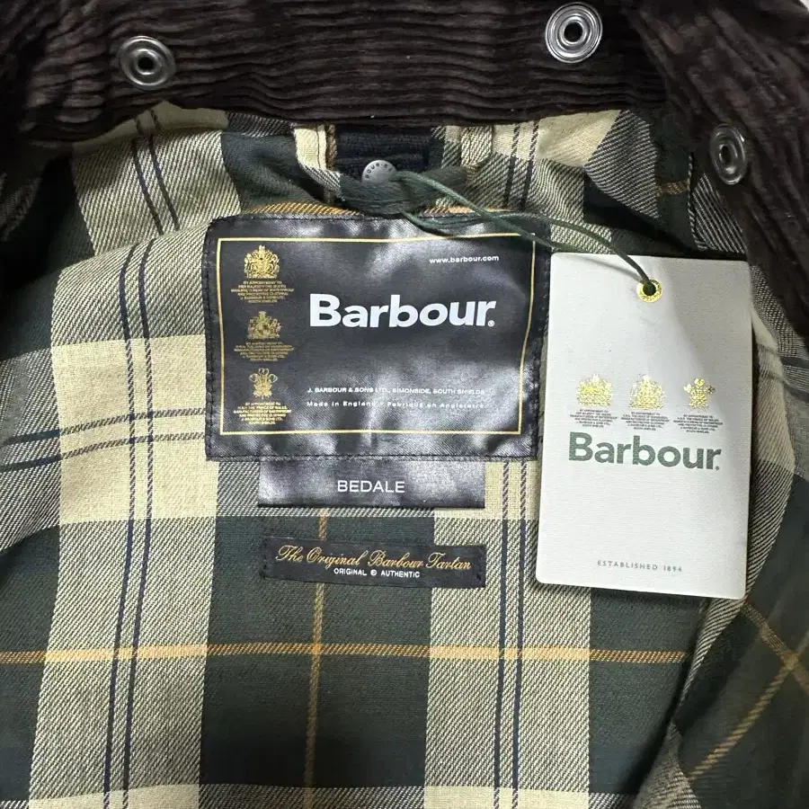 바버 Barbour 비데일 왁스 자켓 MWX0018SG91