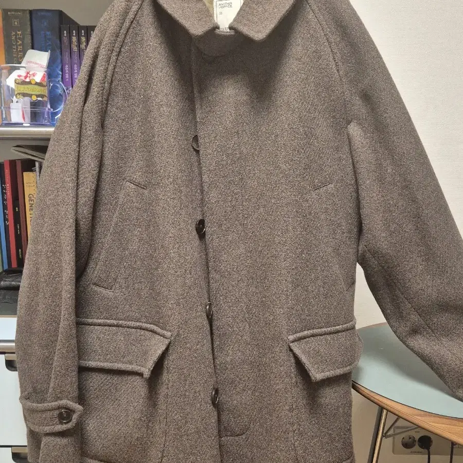 (03) 어나더오피스 voyager balmacaan coat