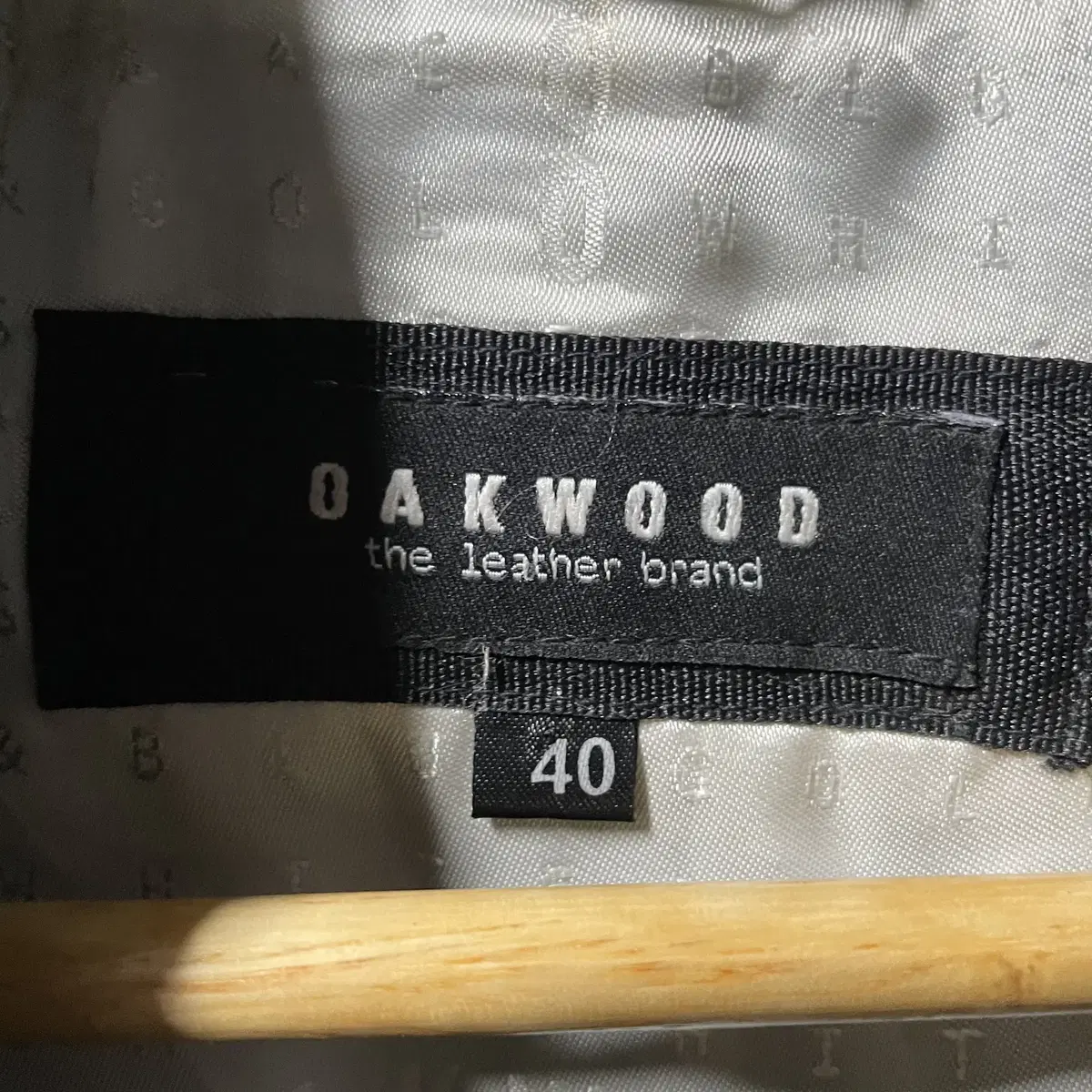 OAKWOOD 오크우드 가죽자켓