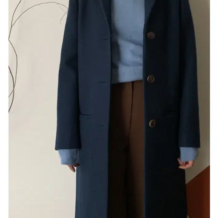 아뜰리에 드 쎄모먼 palette wool coat (36size)