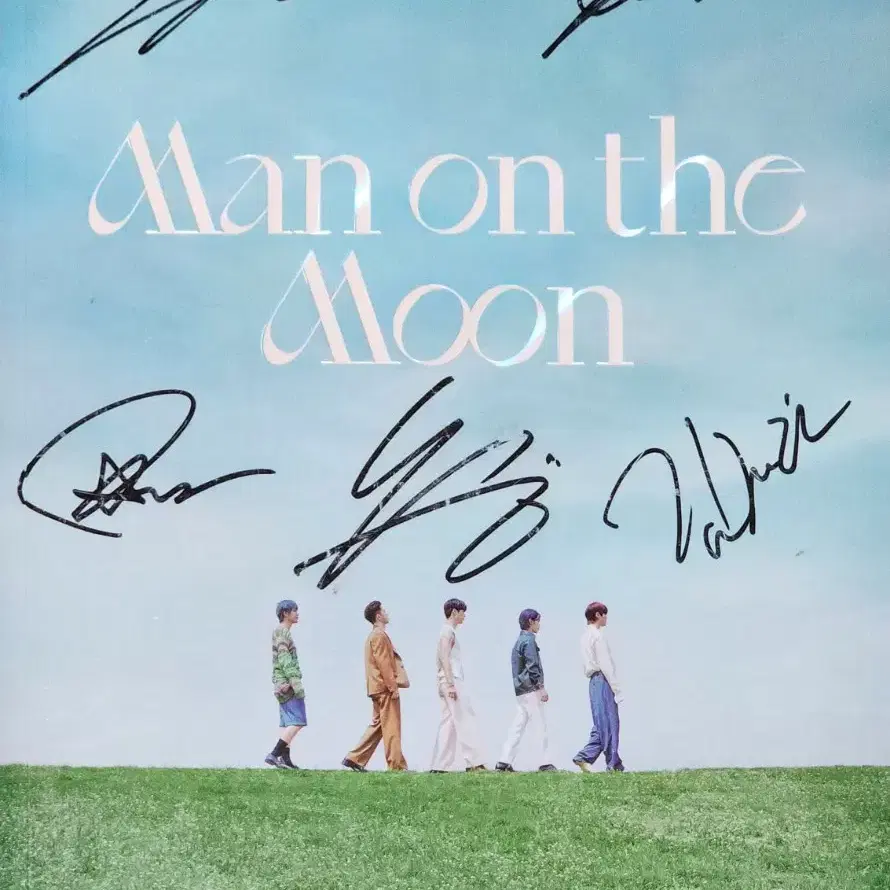 엔플라잉 Man on the Moon 사인앨범