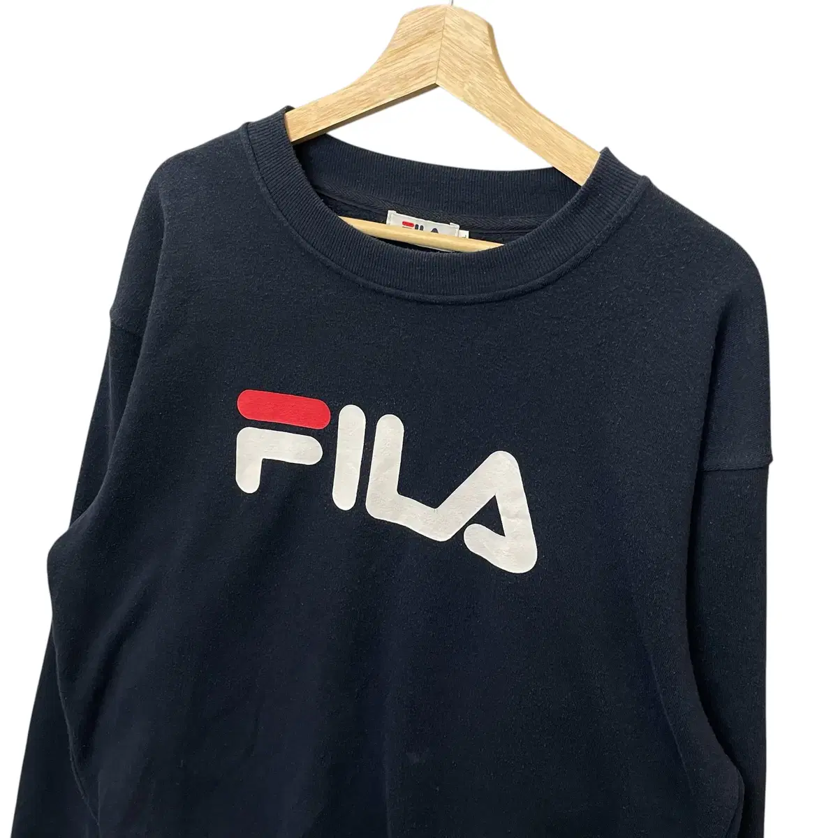 FILA 휠라 네이비 기모 맨투맨 LL