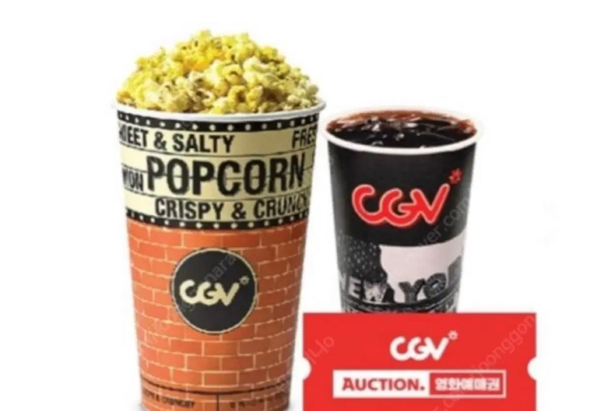 cgv 팝콘 콜라 (m)