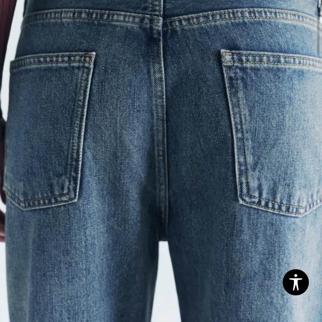 자라 ZARA JEANS ZW COLLECTION RELAXED 미드라이