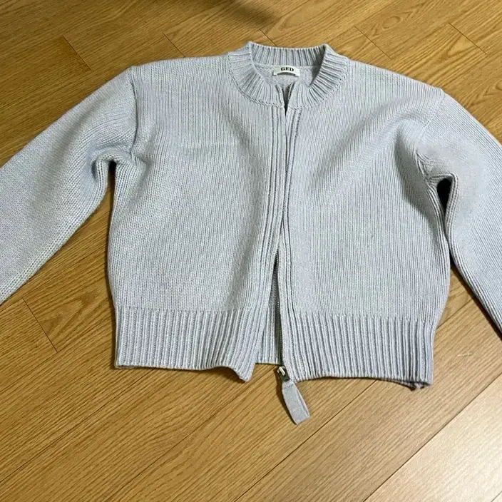 샵 게드  ged COZY CLOUD KNIT CARDIGAN 라이트블루