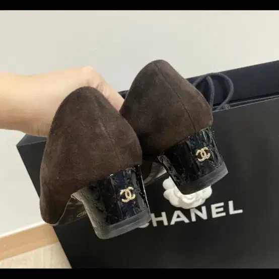 CHANEL 샤넬 미들굽 펌프스 샤넬구두