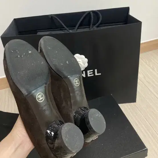 CHANEL 샤넬 미들굽 펌프스 샤넬구두