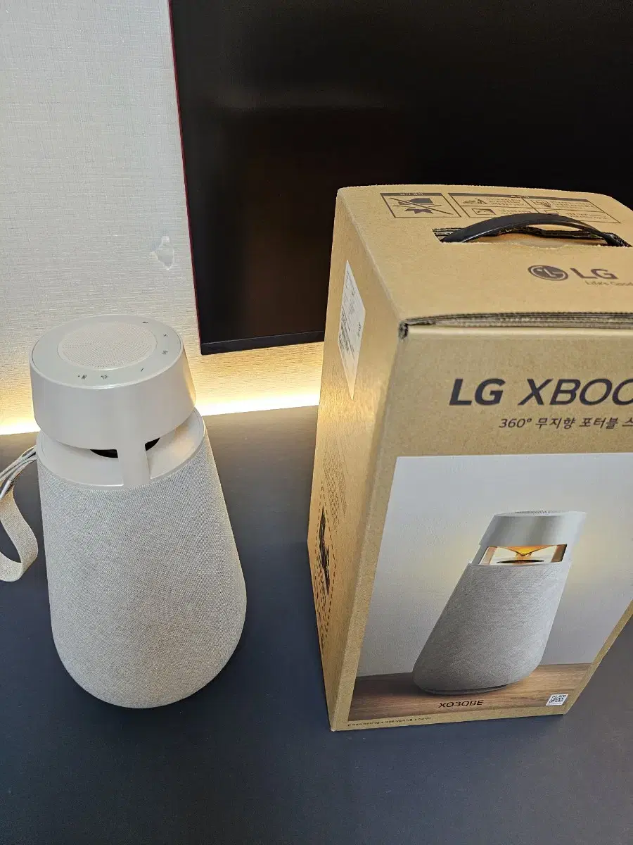 LG XBOOM 360 블루투스 스피커(일주일도안됨)