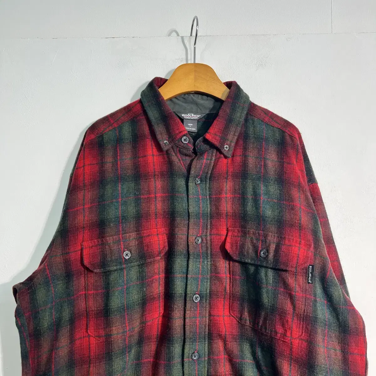 Woolrich 울리치 헤비코튼 셔츠 L