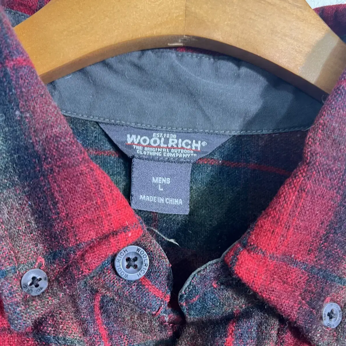 Woolrich 울리치 헤비코튼 셔츠 L