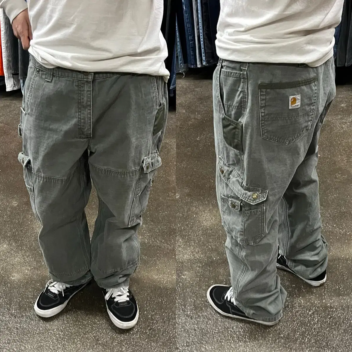 Carhartt B342 카펜터 워크 팬츠 (37)