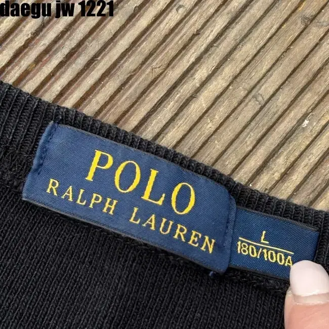 L POLO TEE 폴로 긴팔 티