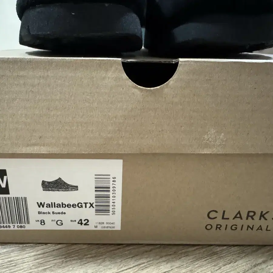 [265] clarks 클락스 왈라비 고어텍스 블랙 새상품