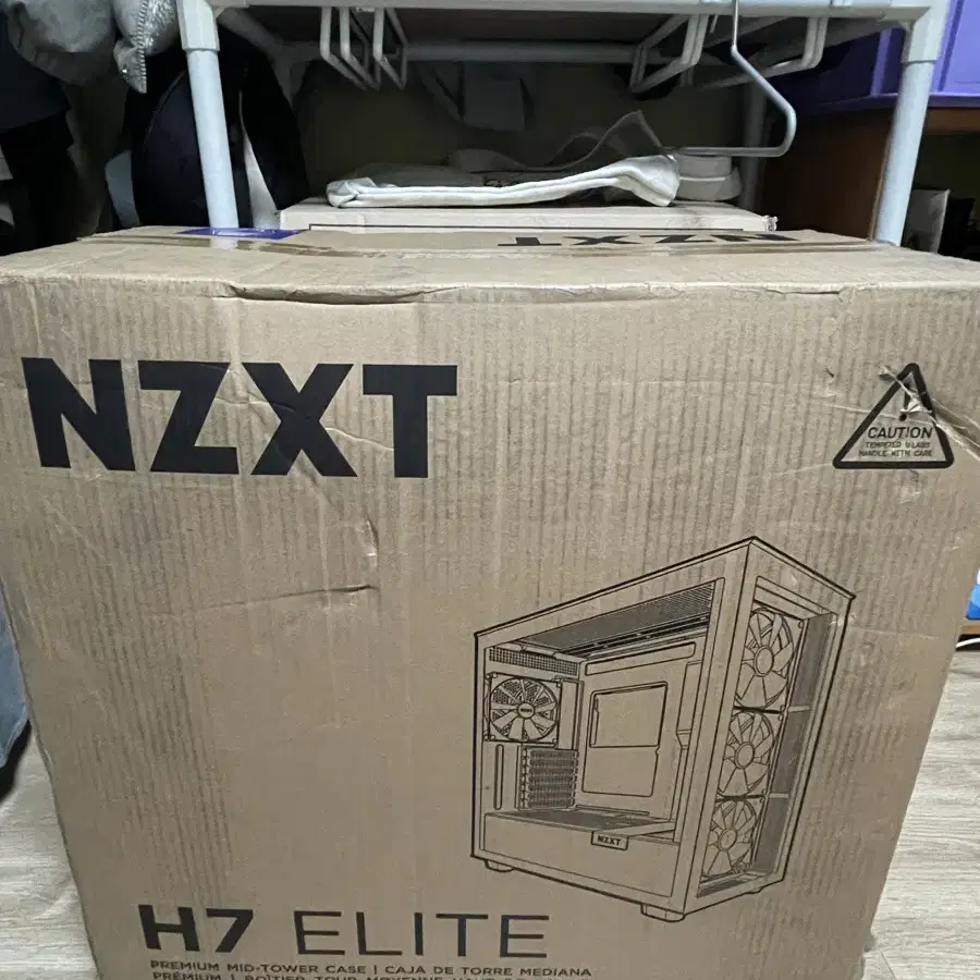 Nzxt h7 elite white 미개봉 팔아요