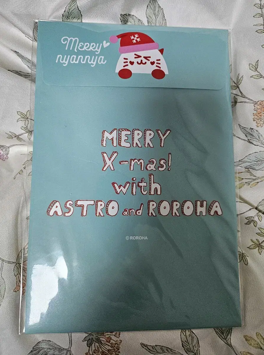 아스트로 로로하 문빈 팝업 X-mas 카드