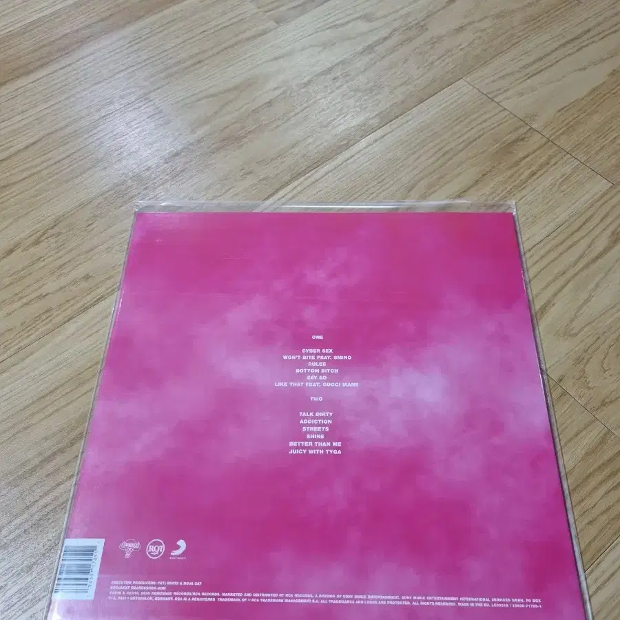 택포)Doja Cat - 2집 Hot Pink LP 개봉반