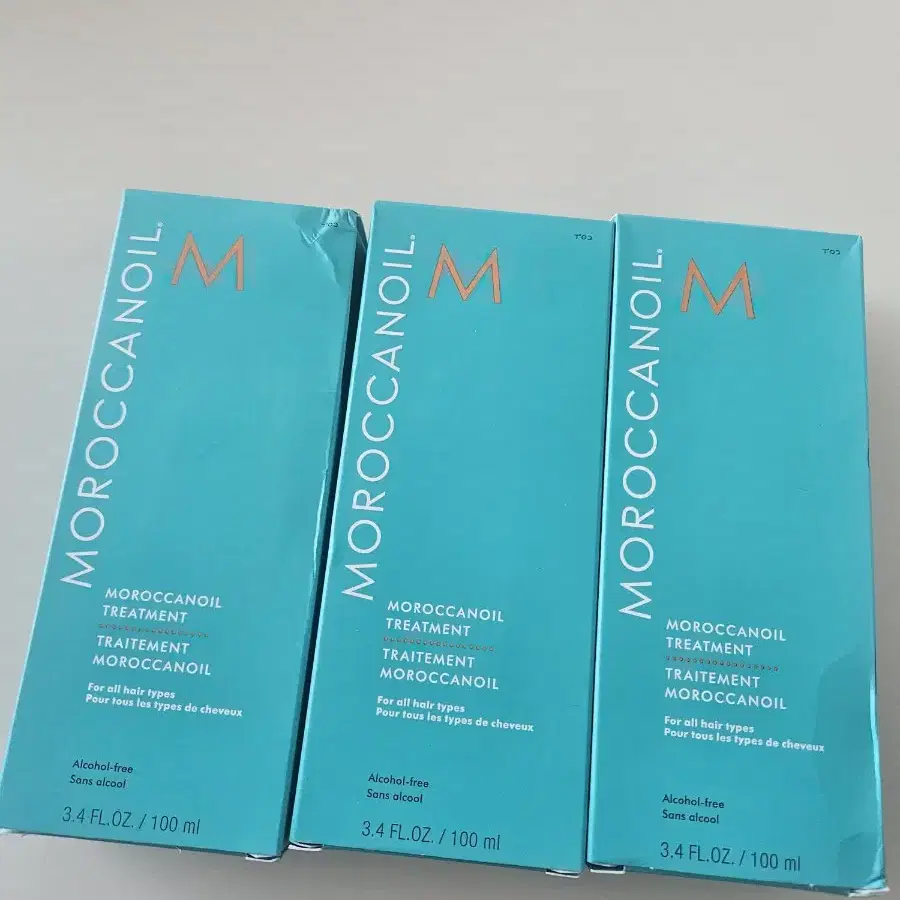 모로칸 오일 100ml 3개 개당 운포3만원