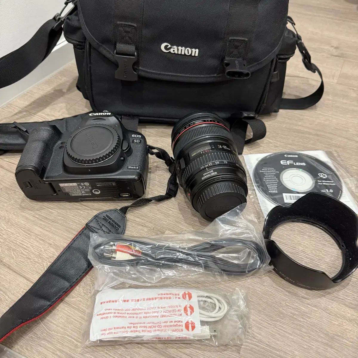 캐논 카메라 5D Mark2+렌즈 EF24-105 L