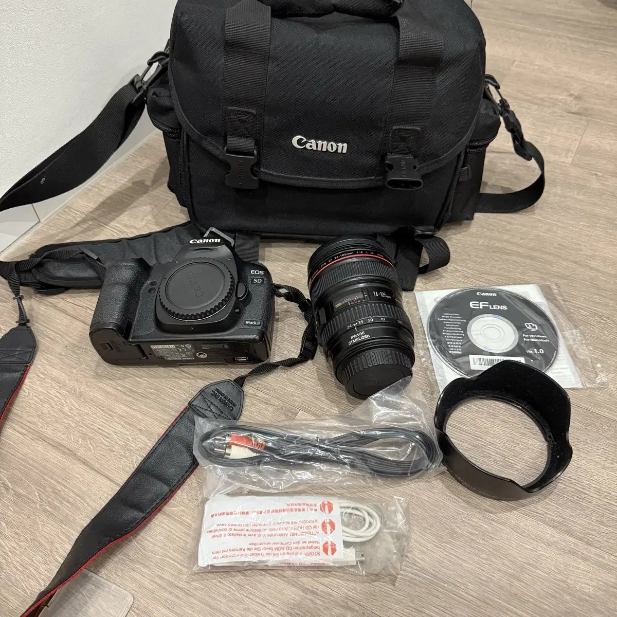 캐논 카메라 5D Mark2+렌즈 EF24-105 L