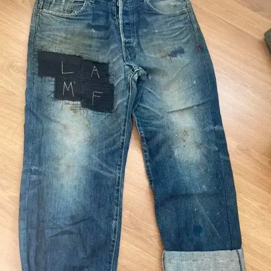 wtaps lamf denim pants 더블탭스 데님