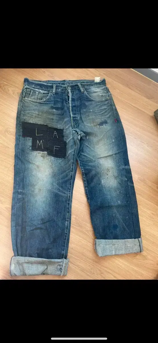 wtaps lamf denim pants 더블탭스 데님