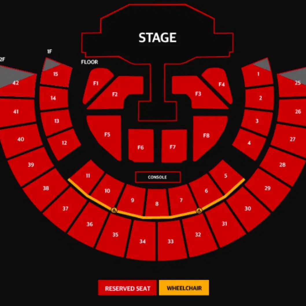 베이비몬스터 콘서트 (2025년 01월 26일 | 17시 00분) 2층