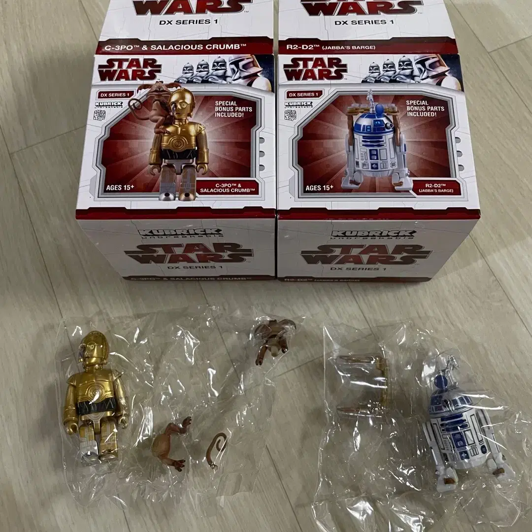 스타워즈 큐브릭  dx1 r2d2, c3po 일괄