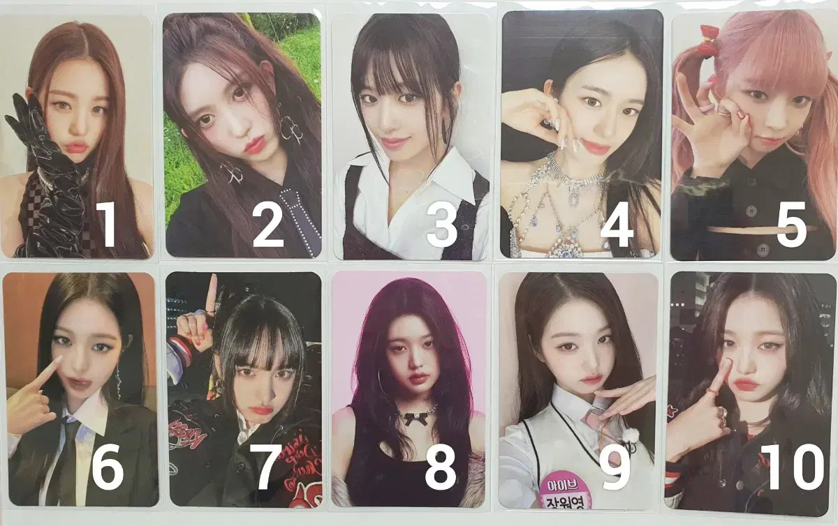 ive photocard photocard alpo yujin wonyoung liz leeseo gaeul lay soundwave ssq